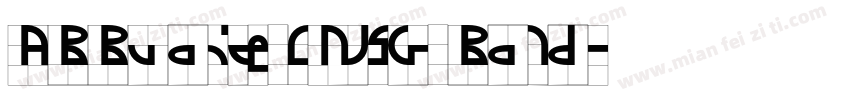 ABBvoice CNSG Bold字体转换
